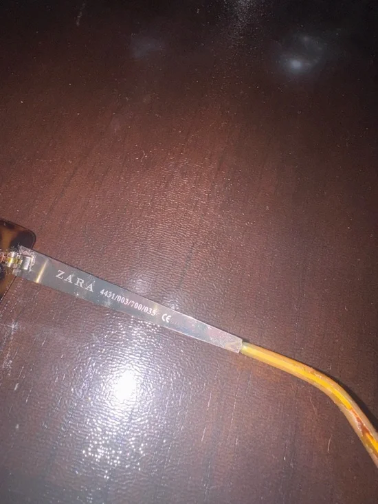 ZARA Tortoiseshell Cat-Eye Sunglasses in Brown/Black - Picture 5 of 5